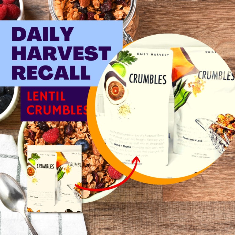 Daily Harvest Lentil recall