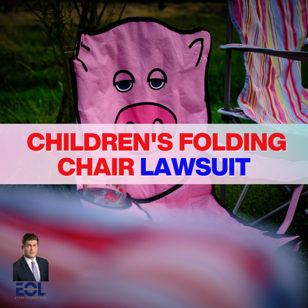 Children’s folding chair lawsuit