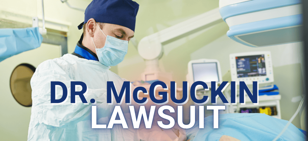 Lawsuit against James McGuckin